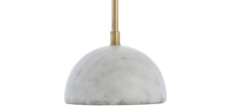 Stephen 23.5" Metal/Marble LED Table Lamp - JONATHAN Y